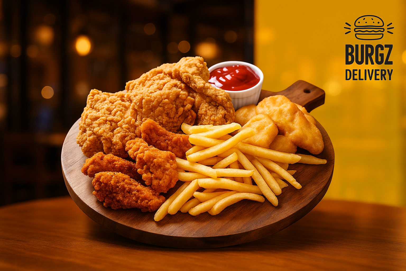 Combo Fritas + Frango